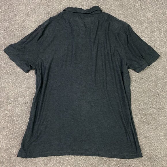 Vuori Strato Tech Polo Shirt Men's Large XL Black Stretch Golf Performance - Picture 4 of 7